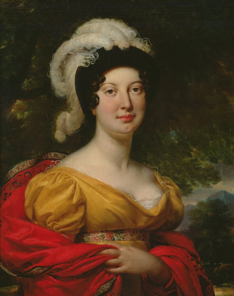  99-Antoine-Jean Gros-Ritratto della moglie del maresciallo Lannes-Musee des Beaux-Arts, Orleans 